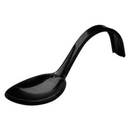 Cuchara Degustacion Asa Curva Negra 130 mm (50 uds)