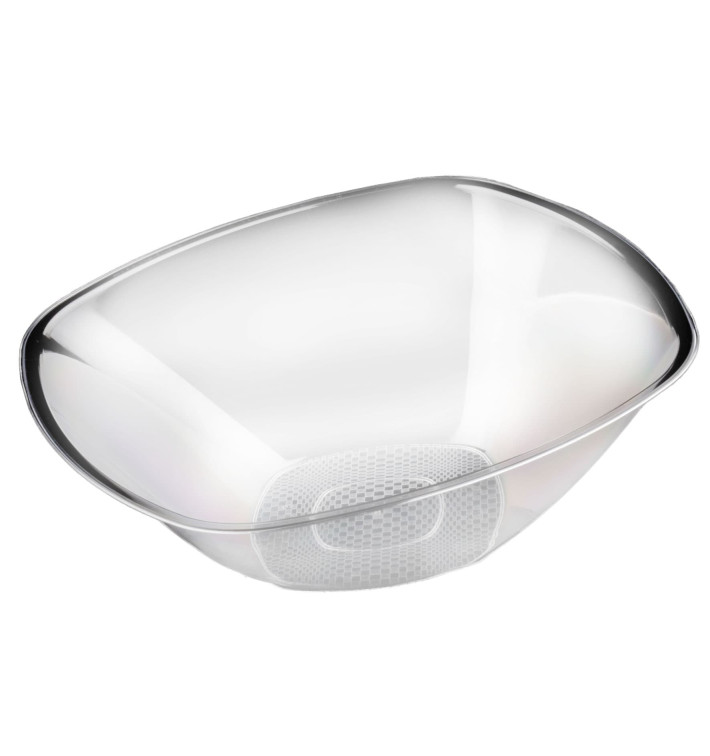 Bol de Plastico Transparente Ø277mm Square PS 3000ml (3 Uds) Bol de Plastico Transparente Ø277mm Square PS 3000ml (3 Uds)