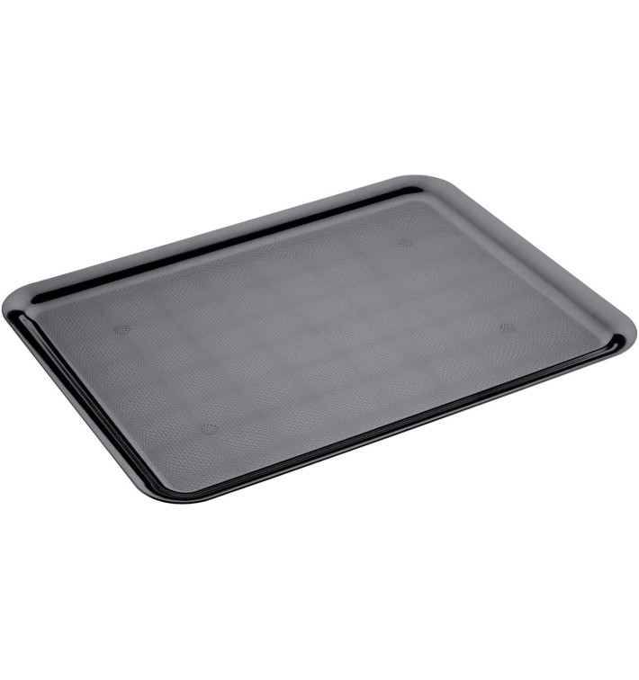 Bandeja Plastico Tray Negra 37x50cm (4 Uds) Bandeja Plastico Tray Negra 37x50cm (4 Uds)