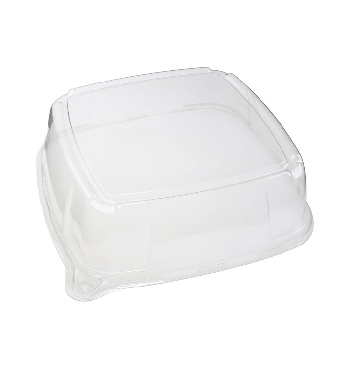 Tapa de Plastico para Bandeja de 27x27x8 cm (5 Uds) Tapa de Plastico para Bandeja de 27x27x8 cm (5 Uds)