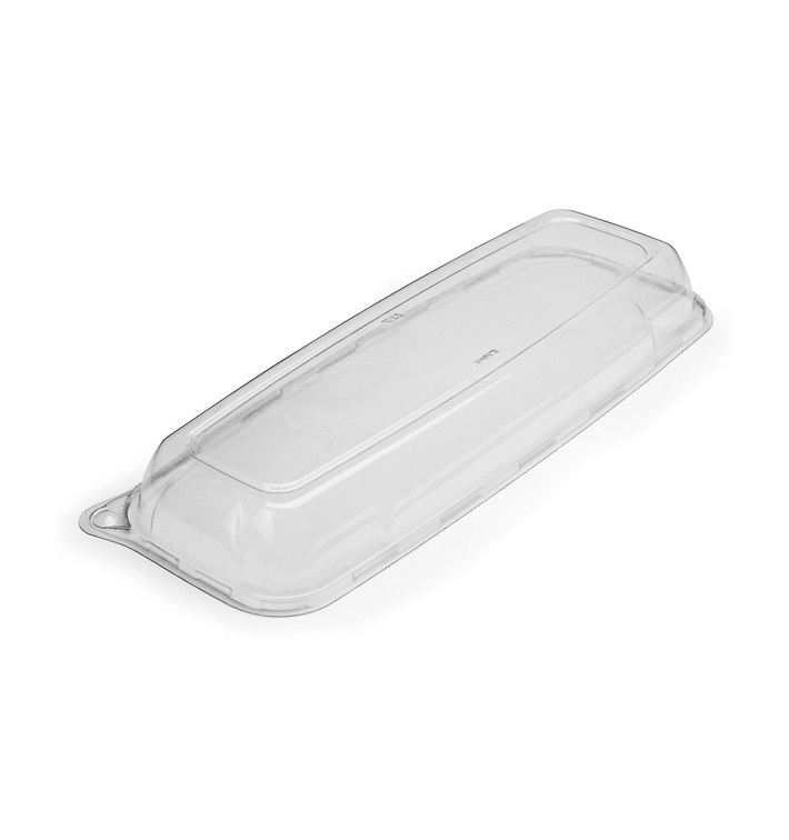 Tapa de Plastico para Bandeja de 17x45x5 cm (4 Uds) Tapa de Plastico para Bandeja de 17x45x5 cm (4 Uds)