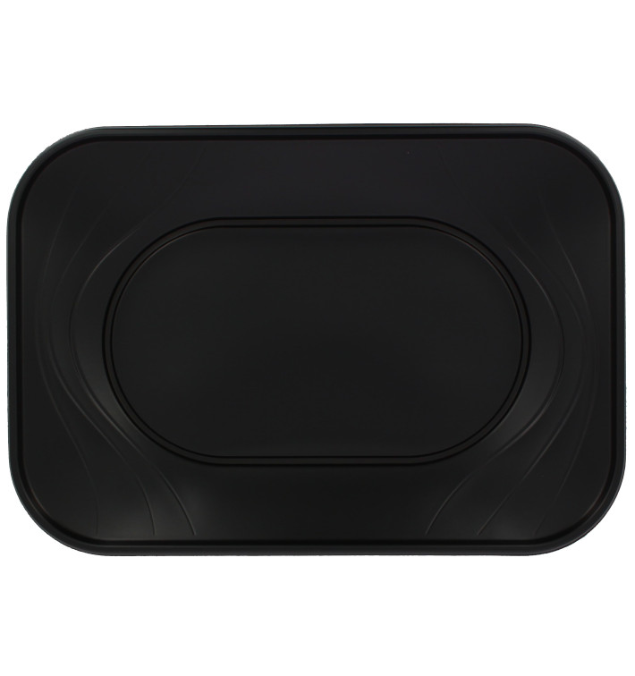 Bandeja de Plastico PP "X-Table" Negro 330x230mm (2 Uds) Bandeja de Plastico PP "X-Table" Negro 330x230mm (2 Uds)