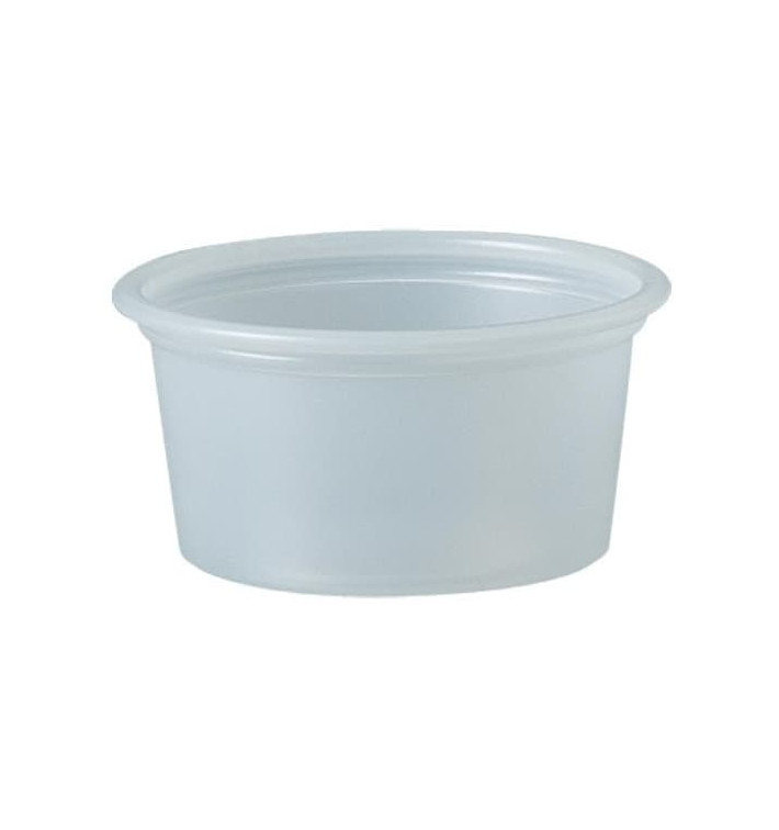 Tarrina de Plastico PS para Salsas 22ml Ø44,5mm (250 Uds)