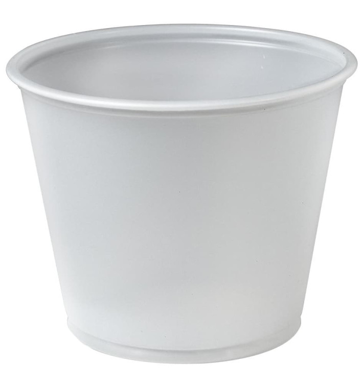 Tarrina de Plastico PS para Salsas 165ml Ø74mm (250 Uds) Tarrina de Plastico PS para Salsas 165ml Ø74mm (250 Uds)