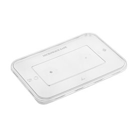 Tapa de Plastico Transp. para Bandeja 157x112x51mm (100 Uds)