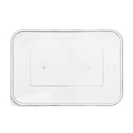 Tapa de Plastico Transp. para Bandeja 157x112x51mm (500 Uds)