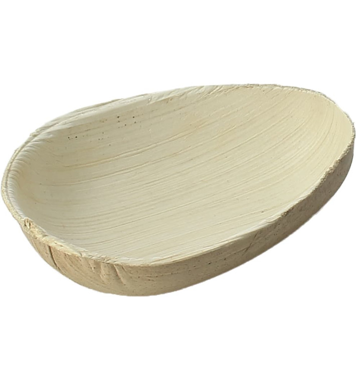 Mini Bol Hoja de Palma Ø8cm (30 Uds) Mini Bol Hoja de Palma Ø8cm (30 Uds)