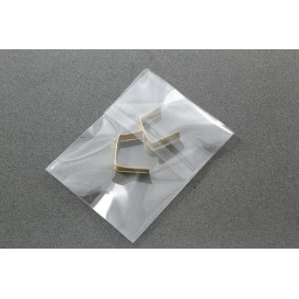 Bolsas de Plastico Biorientado con Solapa Adhesiva  3x17 cm G-160 (100 Uds)