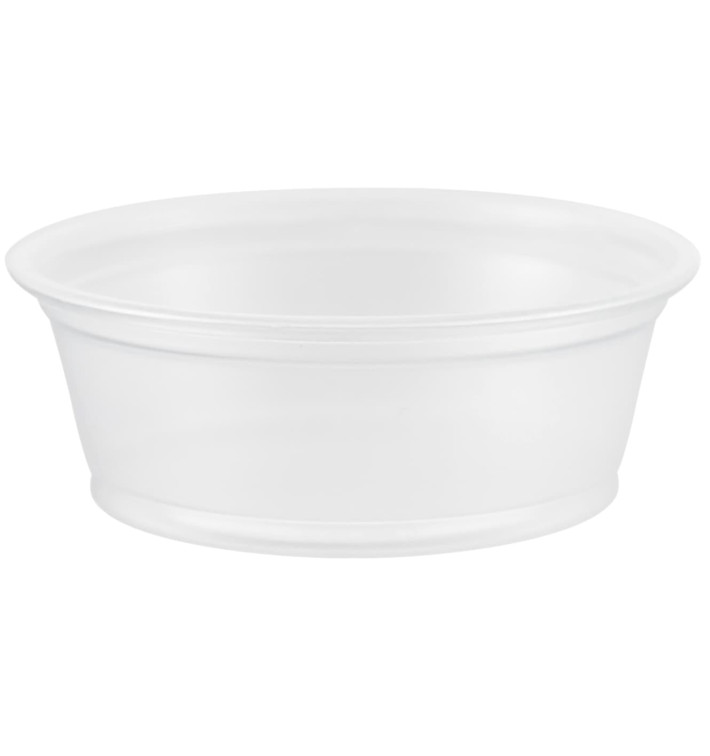 Tarrina de Plastico PP para Salsas 45ml Ø66mm (125 Uds) Tarrina de Plastico PP para Salsas 45ml Ø66mm (125 Uds)