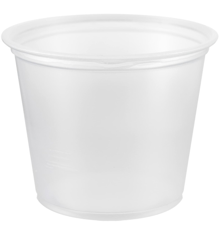 Tarrina de Plastico PP para Salsas 165ml Ø73mm (125 Uds) Tarrina de Plastico PP para Salsas 165ml Ø73mm (125 Uds)