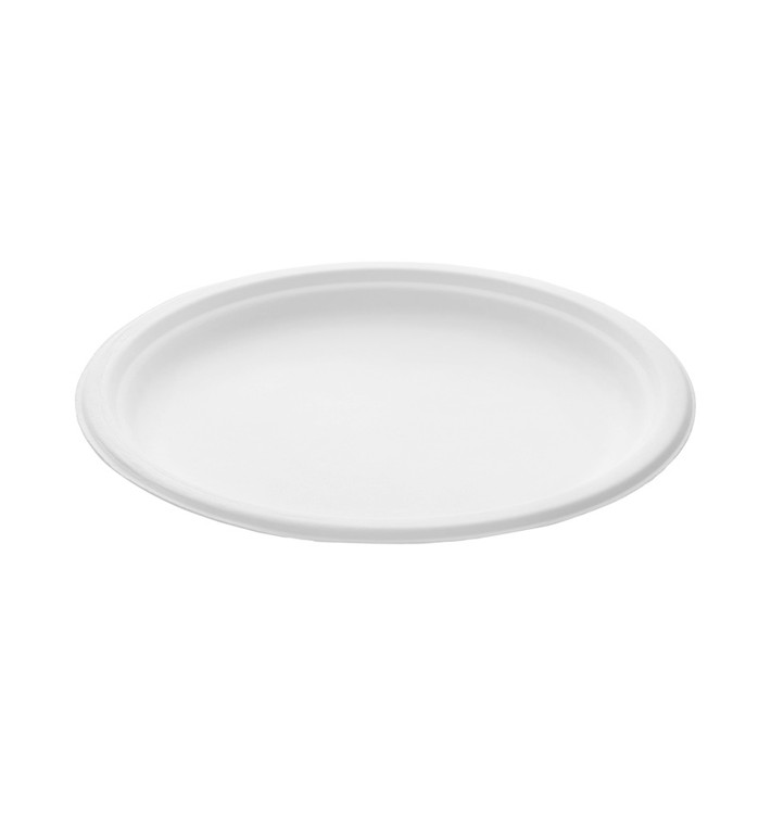 Plato Caña de Azucar Blanco Ø260mm (50 Uds) Plato Caña de Azucar Blanco Ø260mm (50 Uds)