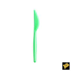 Cuchillo de Plastico Easy PS Tiffany Perlado 185 mm (20 Uds)