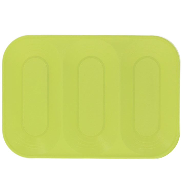Bandeja de Plastico PP "X-Table" 3C Lima 330x230mm (2 Uds) Bandeja de Plastico PP "X-Table" 3C Lima 330x230mm (2 Uds)