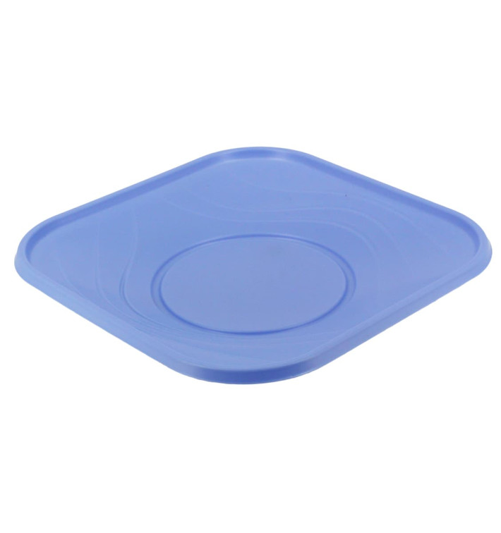 Plato de Plastico PP "X-Table" Cuadrado Violeta 180mm (8 Uds) Plato de Plastico PP "X-Table" Cuadrado Violeta 180mm (8 Uds)