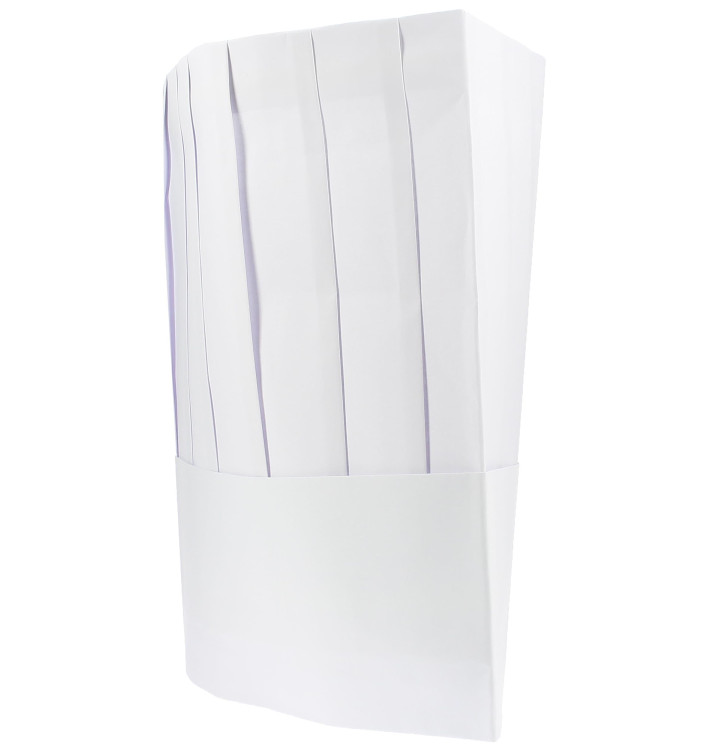 Gorro Papel Cocinero Chef (10 Uds)