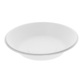 Bol de Caña de Azucar Blanco Ø180mm (50 Uds)