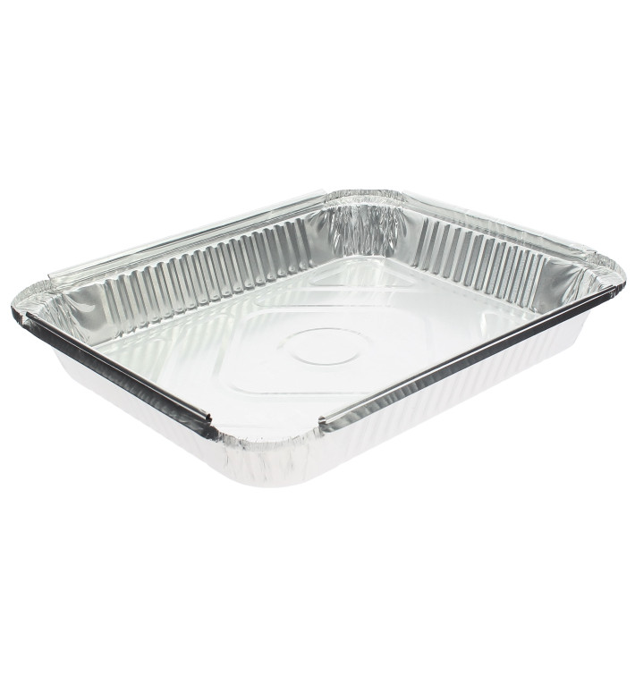 Bandeja Aluminio 24C. 2400ml 325x250x38mm (100 Uds) Bandeja Aluminio 24C. 2400ml 325x250x38mm (100 Uds)