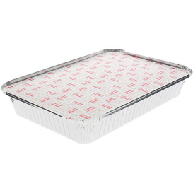 Tapa para Bandeja Aluminio 18C. 2200ml (100 Uds)