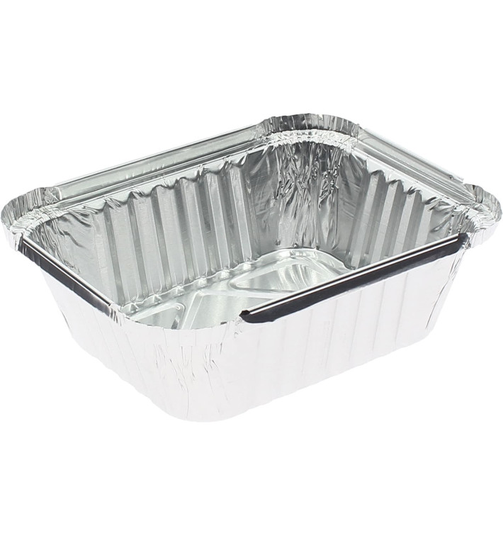 Bandeja Aluminio 475ml 146x121x40mm (100 Uds) Bandeja Aluminio 475ml 146x121x40mm (100 Uds)