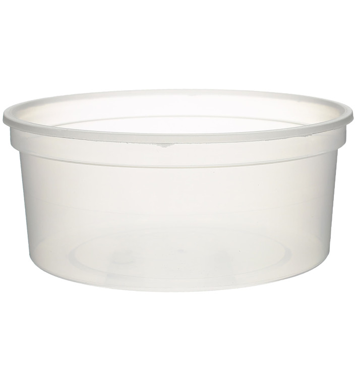 Tarrina de Plastico Transparente PP 350 ml Ø11,5cm (50 Uds) Tarrina de Plastico Transparente PP 350 ml Ø11,5cm (50 Uds)