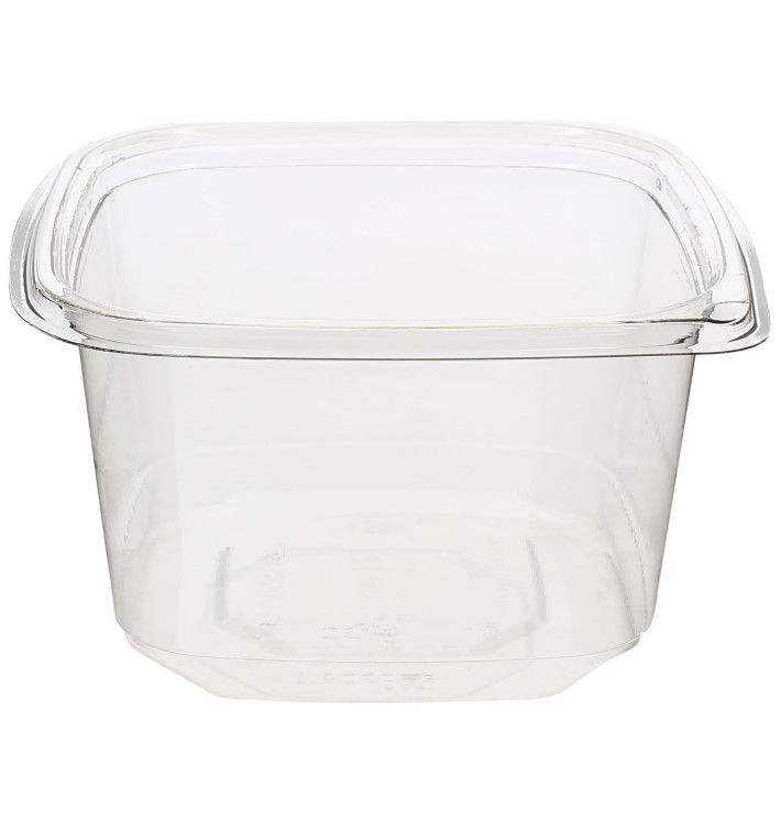 Bol de Plástico PET 600ml 120x120x70mm (50 Uds) Bol de Plástico PET 600ml 120x120x70mm (50 Uds)
