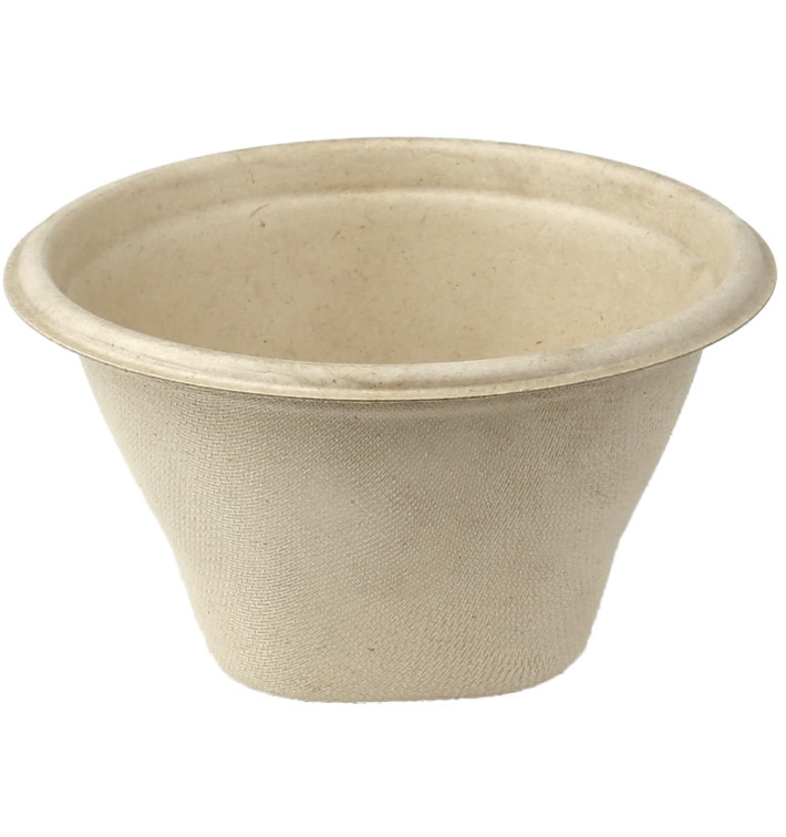 Bol de Caña de Azucar 375ml Ø13cm (100 Uds) Bol de Caña de Azucar 375ml Ø13cm (100 Uds)