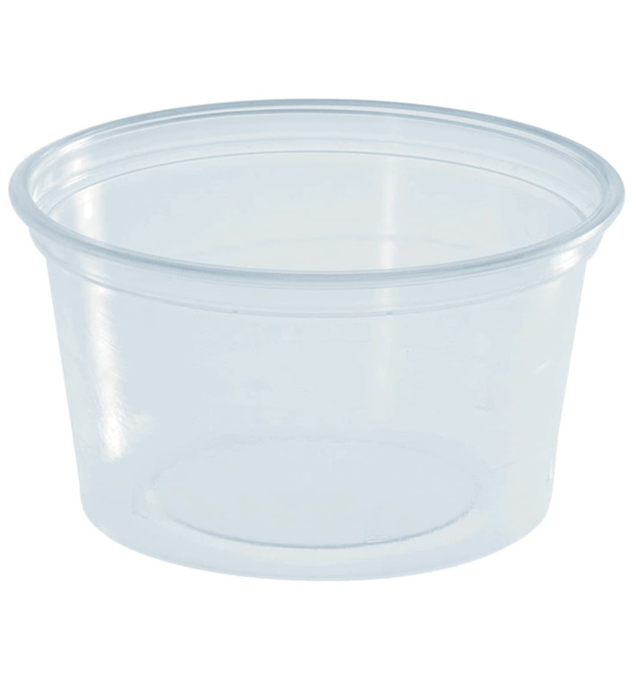Tarrina de Plastico PS para Salsas 80ml (100 Uds) Tarrina de Plastico PS para Salsas 80ml (100 Uds)