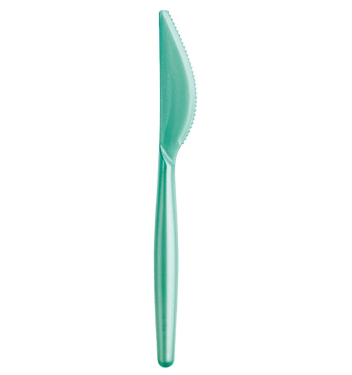 Cuchillo de Plastico Easy PS Tiffany Perlado 185 mm (20 Uds)