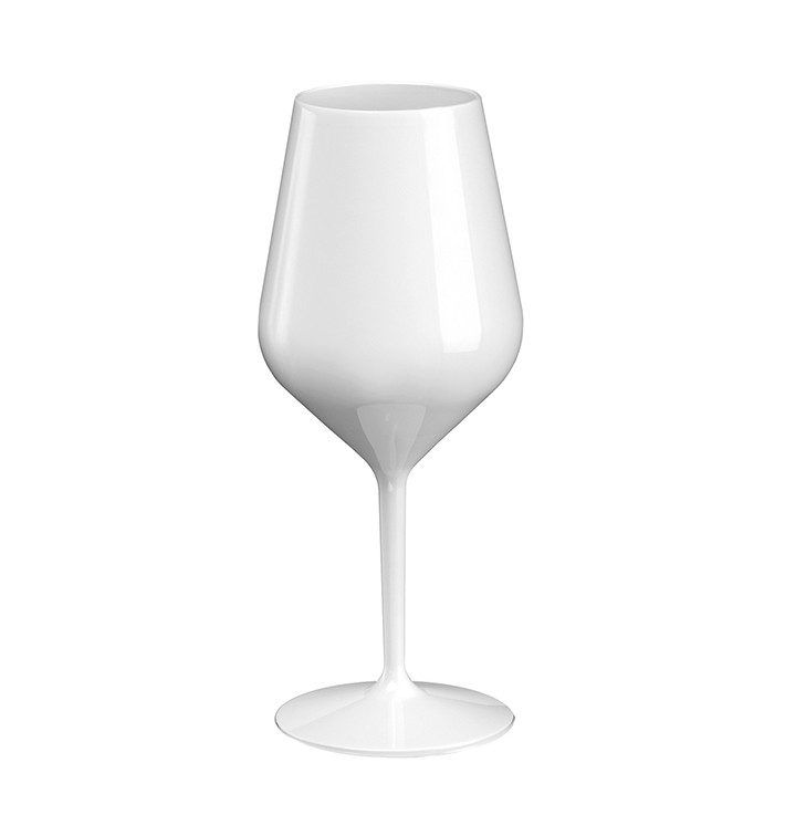Copa Reutilizable para Vino Tritan Blanca 470ml (1 Ud) Copa Reutilizable para Vino Tritan Blanca 470ml (1 Ud)