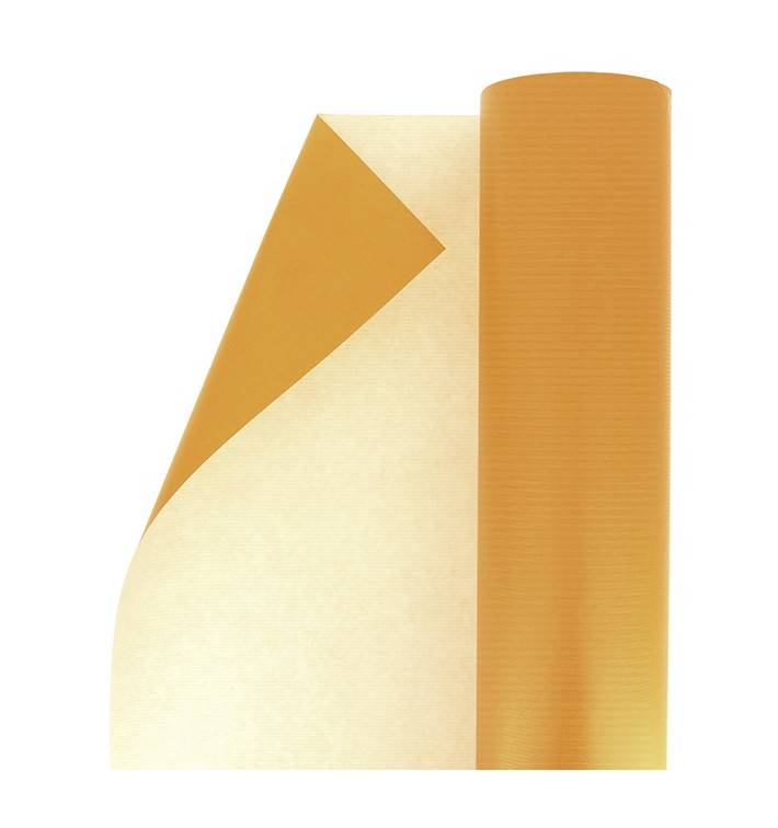 Rollo de Papel para Regalo Celulosa Naranja 100 m (1 Ud) Rollo de Papel para Regalo Celulosa Naranja 100 m (1 Ud)