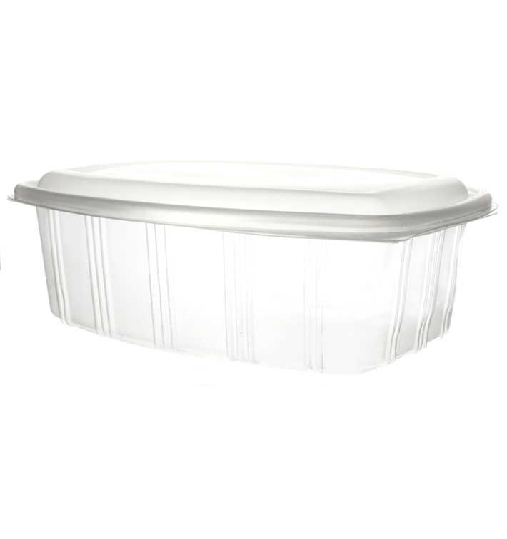 Tarrina Tapa Alta Bisagra PP 2000ml (25 Uds) Tarrina Tapa Alta Bisagra PP 2000ml (25 Uds)