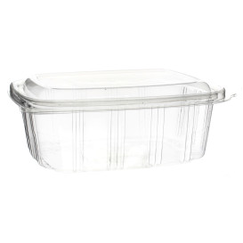 Tarrina Tapa Alta Bisagra OPS 1000ml (50 Uds)