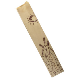 Bolsa de Papel "Espigas" 9+5x50cm (250 Unidades)