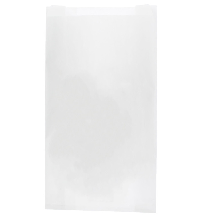Bolsa de Papel Blanca 18+7x32cm (250 Unidades) Bolsa de Papel Blanca 18+7x32cm (250 Unidades)