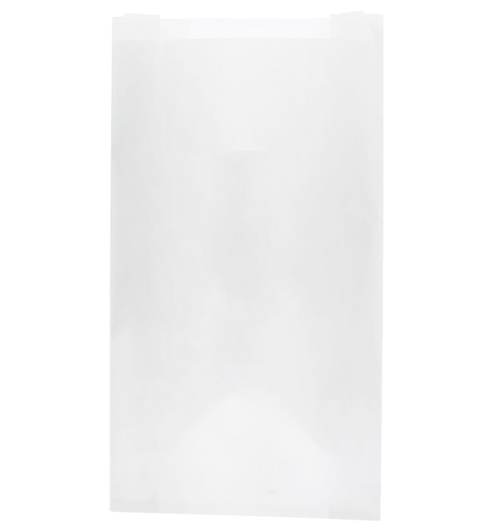 Bolsa de Papel Blanca 12+6x20cm (250 Unidades) Bolsa de Papel Blanca 12+6x20cm (250 Unidades)
