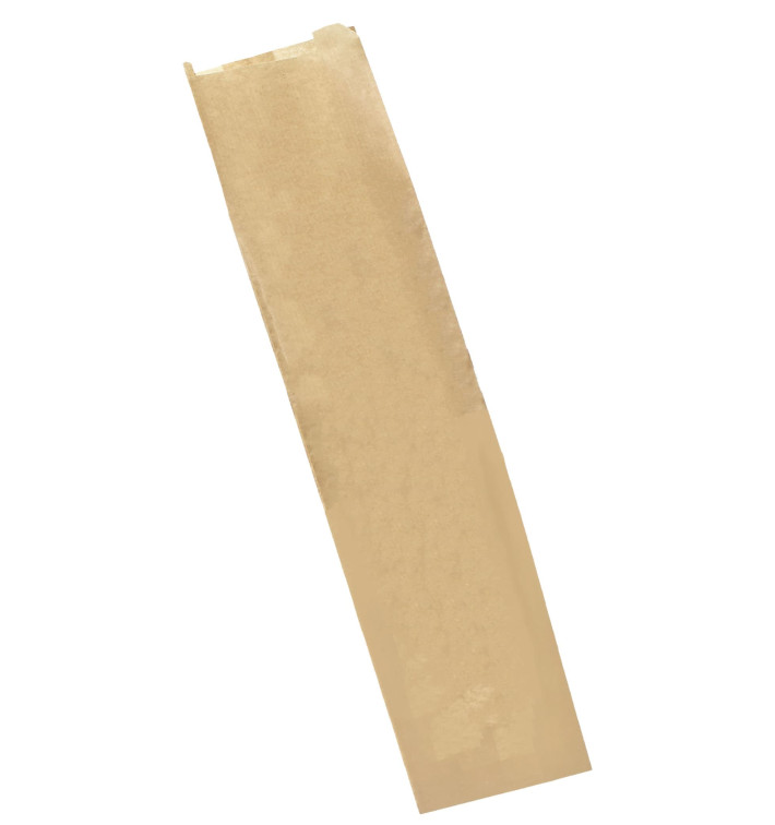 Bolsa de Papel Kraft 9+5x32cm (250 Uds) Bolsa de Papel Kraft 9+5x32cm (250 Uds)