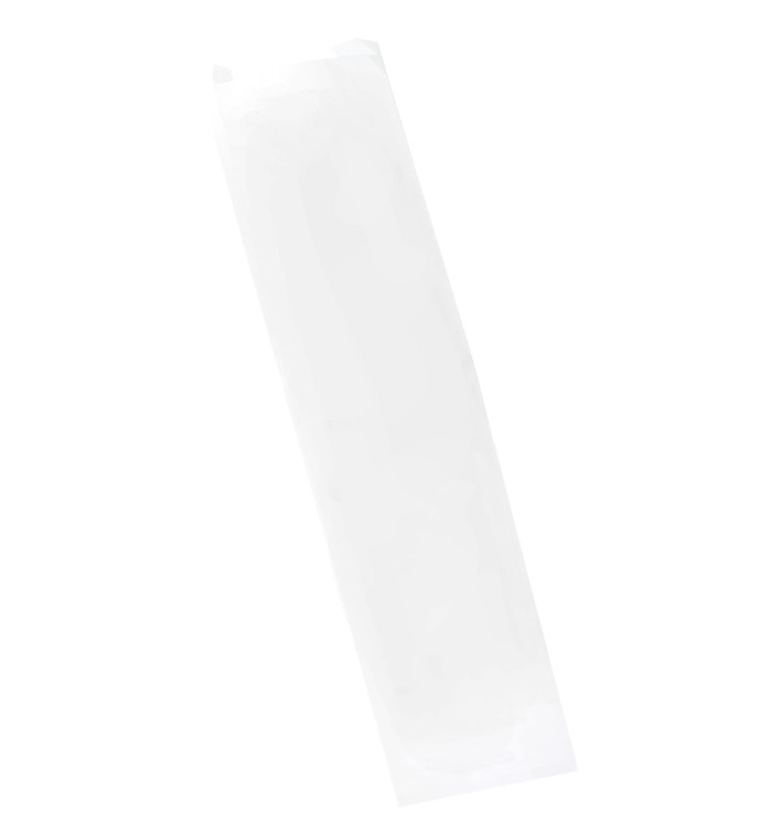 Bolsa de Papel Blanca 9+5x32cm (250 Uds) Bolsa de Papel Blanca 9+5x32cm (250 Uds)