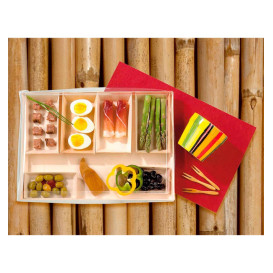 Bandeja de Madera 38x27,4x3cm 2400ml (1 Ud)