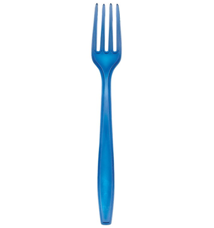 Tenedor de Plastico PS Premium Naranja 190mm (50 Uds) Tenedor de Plastico PS Premium Naranja 190mm (50 Uds)