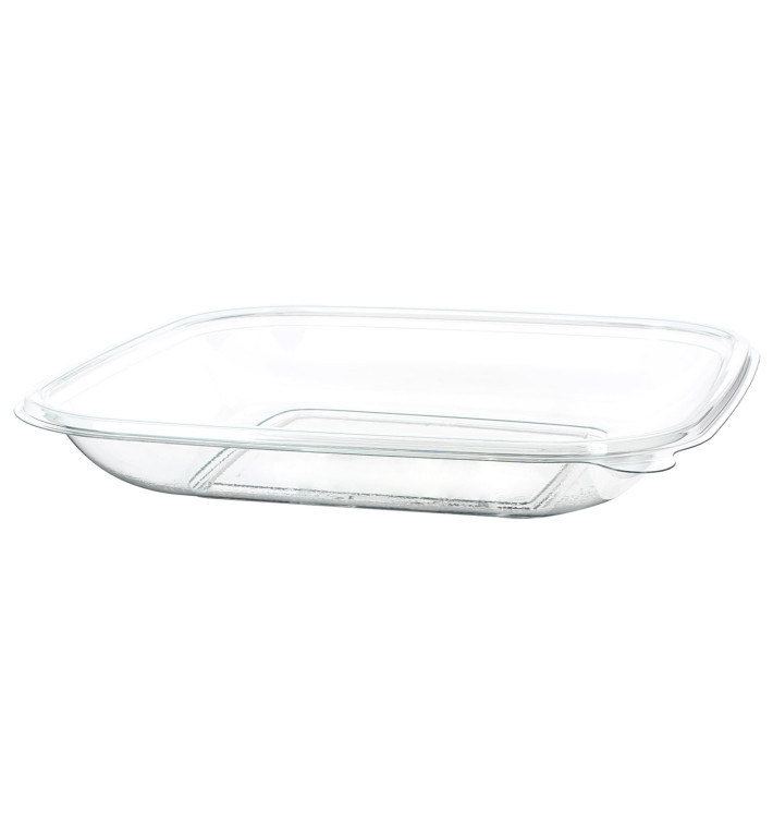 Bol de Plástico PET 500ml 190x190x30mm (50 Uds) Bol de Plástico PET 500ml 190x190x30mm (50 Uds)