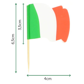 Pinchos Banderita "Italia" 65mm (14.400 Uds)