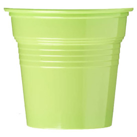 Vaso de Plástico PS Verde Lima 80ml Ø5,7cm (50 Uds)
