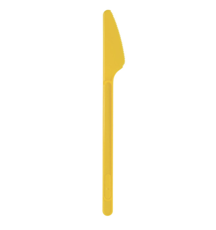 Cuchillo de Plastico PS Mango 175mm (20 Uds) Cuchillo de Plastico PS Mango 175mm (20 Uds)