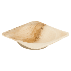 Mini Bol de Hoja de Palma 5x5x2cm (25 Uds)