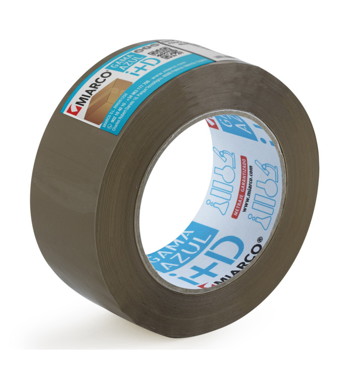 Cinta Adhesiva PP 4,8 cm x 132 m Marrón (1 Ud) Cinta Adhesiva PP 4,8 cm x 132 m Marrón (1 Ud)