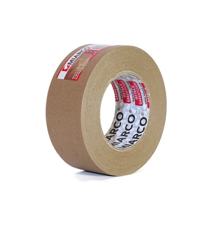 Cinta Adhesiva Papel Kraft Ecologica 4,8 cm x 80 m (1 Ud) Cinta Adhesiva Papel Kraft Ecologica 4,8 cm x 80 m (1 Ud)