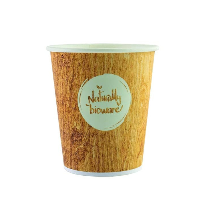 Vaso de Carton Eco. BioWare PLA 4Oz/120ml Ø6,2cm (80 Uds) Vaso de Carton Eco. BioWare PLA 4Oz/120ml Ø6,2cm (80 Uds)