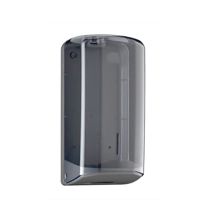 Dispensador Papel Higiénico Interplegado Z ABS Fumé (1 Ud) Dispensador Papel Higiénico Interplegado Z ABS Fumé (1 Ud)