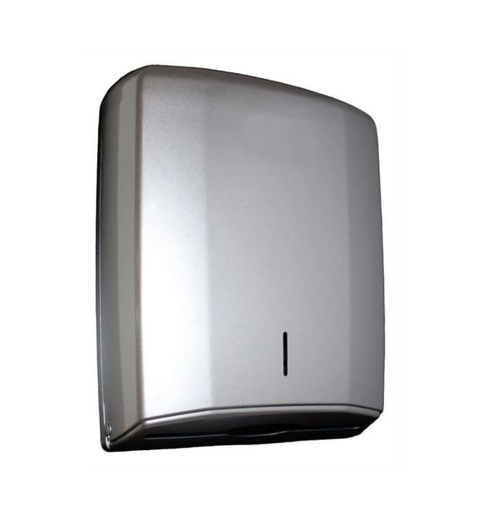 Portatoallas ABS Elegance Plata (1 Ud) Portatoallas ABS Elegance Plata (1 Ud)