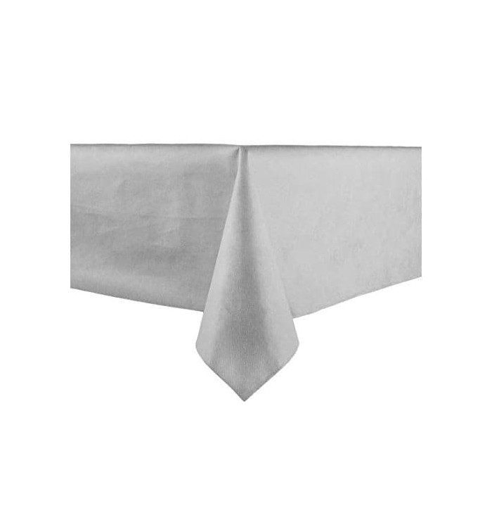 Mantel no Tejido Novotex Cortado 100x100cm Gris (150 Uds) Mantel no Tejido Novotex Cortado 100x100cm Gris (150 Uds)